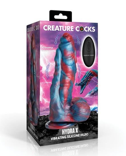 Creature Cocks Hydra Vibrating Silicone Dildo by Creature Cocks product image
