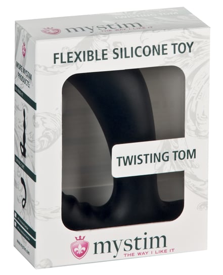 Mystim Twisting Tom – with e-stim – Black by Mystim product image
