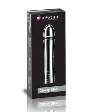 Mystim Glossy Glen e-Stim Aluminum Dildo by Mystim product image