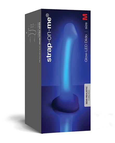 Strap-on-Me Glow-Led Dildo – Purple by Strap-On-Me product image