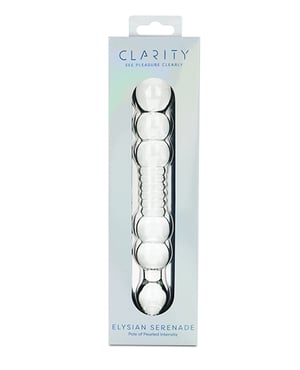 Clarity Glass Dildo – Elysian Serenade by Clarity product image