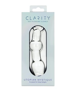 Clarity Glass Dildo – Utopian Mystique by Clarity product image
