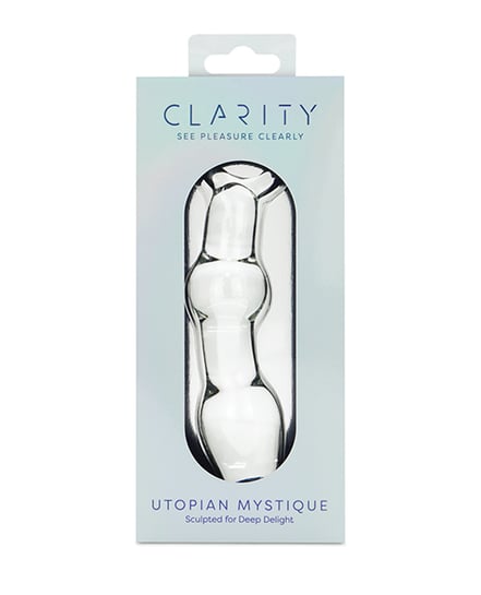 Clarity Glass Dildo – Utopian Mystique by Clarity product image
