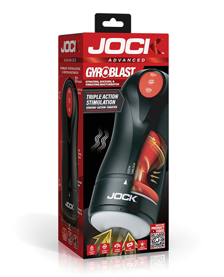 Curve Toys Jock Gyroblast Gyrating, Sucking, & Vibrating Masturbator by Jock product image