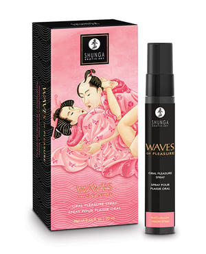 Shunga Waves of Pleasure Oral Pleasure Spray – .66 oz Watermelon by Shunga product image