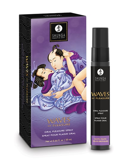 Shunga Waves of Pleasure Oral Pleasure Spray – .66 oz Exotic Fruits by Shunga product image