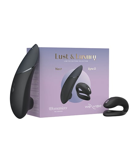 Womanizer Next / We-Vibe Sync O Lust & Luxury Collection Box – Black by Womanizer product image