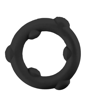 Oxballs Spinner Single Silicone Ring – Black by Oxballs product image