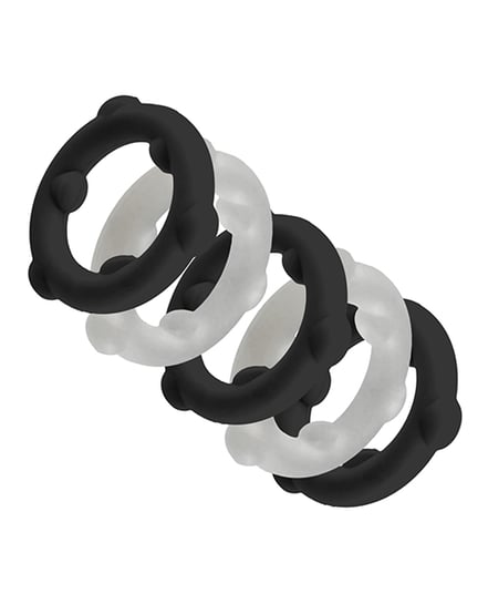 Oxballs Gearheads 5 Pack Spinner Rings – Black/Vapor by Oxballs product image