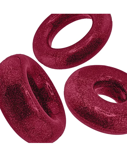 Oxballs Cockpack Multi Design 3 Pack Cockrings – Cherry Lips by Oxballs product image