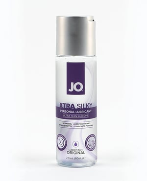 JO Xtra Silky Thin Silicone – Original Lubricant 2 oz by JO product image