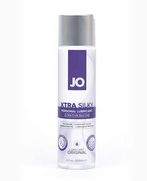 JO Xtra Silky Thin Silicone – Original Lubricant 4 oz by JO product image