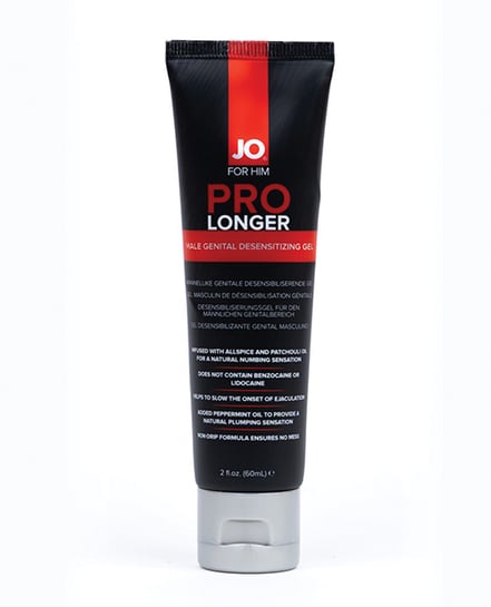JO Prolonger Gel – Benzocaine Free Desensitizer 2 oz by JO Prolonger Gel Desensitizer product image