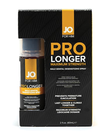 JO Prolonger Spray Lidocaine – Lidocaine Desensitizer 2 oz by JO Prolonger Spray Desensitizer product image
