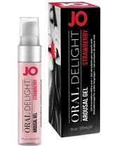 JO Oral Delight – Strawberry Stimulant 1 oz by JO H2O product image