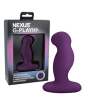 Nexus GPLAYLRG Unisex Rechargeable Vibrator – Purple by Nexus product image