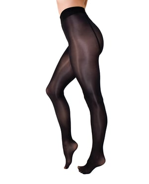 Kix’ies Strong & Silky Black Tights – Black S/M by Kixies product image