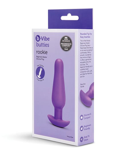 Rookie Beginners Starter Silicone Plug by b-vibe product image