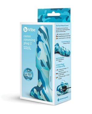 Rimming Plug 2 – Camo by b-vibe product image