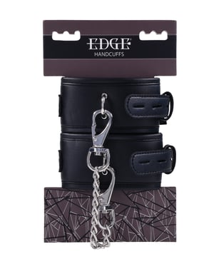 Edge Adjustable Handcuffs – Black by Edge product image