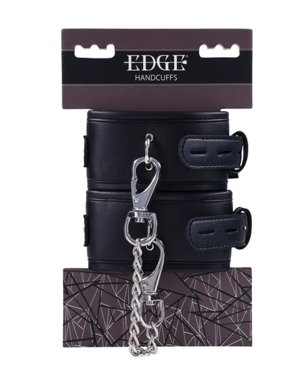 Edge Adjustable Handcuffs – Black by Edge product image