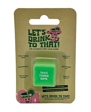 Lets Drink to That – Drinking Dice by Island Dogs product image