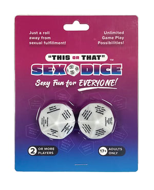 This or That Sex Dice Game by Ball & Chain product image