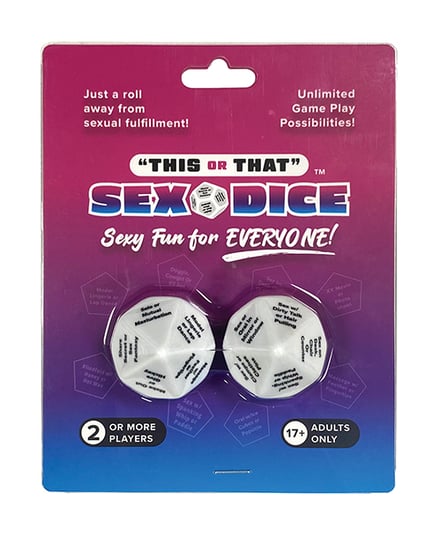 This or That Sex Dice Game by Ball & Chain product image