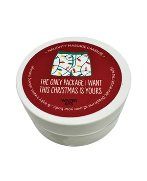 Holiday Mini Massage Candle “The Only Package” by Kama Sutra product image