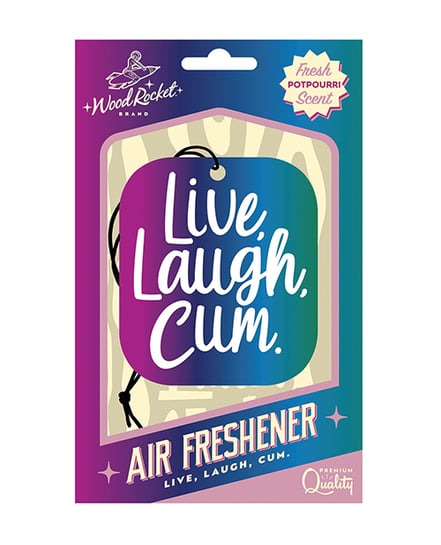 Wood Rocket Live Laugh Cum Air Freshener – Potpourri by Wood Rocket product image