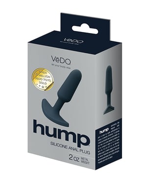 VeDO Hump Silicone Anal Plug – Black by VeDO product image