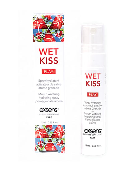 Exsens Wet Kiss Moisturizing Saliva Spray – Pomegranate 15 ml by Exsens product image