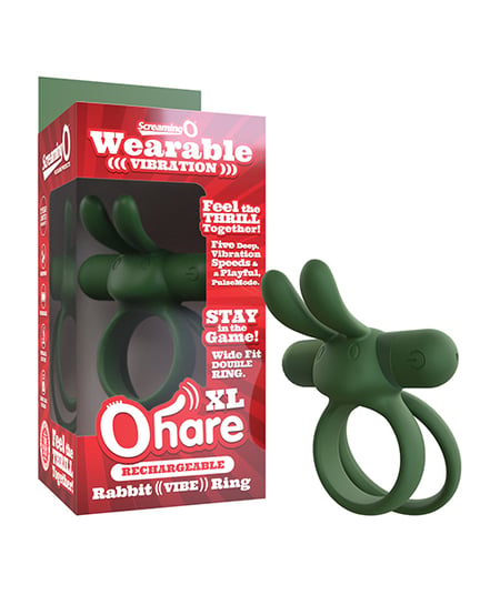 Screaming O Rechargeable Ohare XL – Green by Screaming O product image
