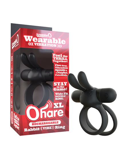 Screaming O Rechargeable Ohare XL – Black by Screaming O product image