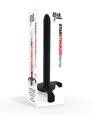 Star Stroker Warming Wand - Black