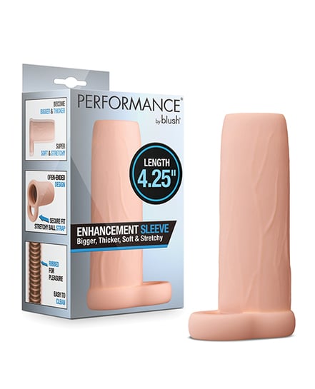 Blush Performance 4.25″ Enhancement Sleeve – Beige by Performance product image