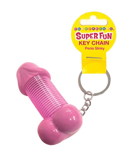 Super Fun Penis Slinky Keychain by Little Genie product image