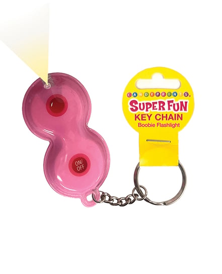 Super Fun Boobie Flashlight Keychain by Little Genie product image