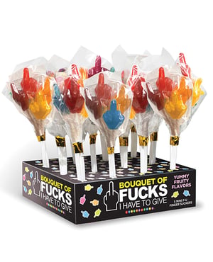 Bouquet of Fucks I Have to Give – 12 pc Display by Little Genie product image