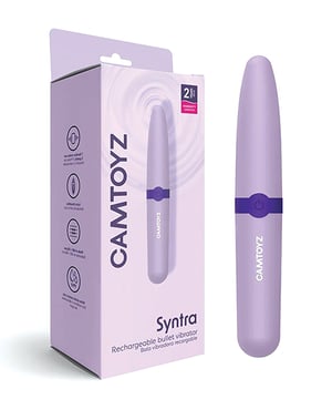 Camtoyz Syntra Rechargeable Bullet – Purple by Savage Me product image