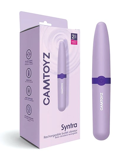 Camtoyz Syntra Rechargeable Bullet – Purple by Savage Me product image