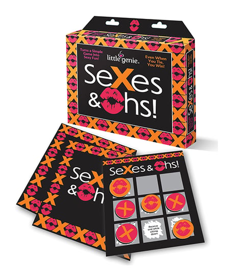 Sexes & Ohs – Sexy Tic Tac Toe Scratch Off Game by Little Genie product image