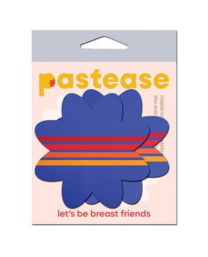 Pastease Vibrant Retro Petal – Blue O/S by Pastease product image