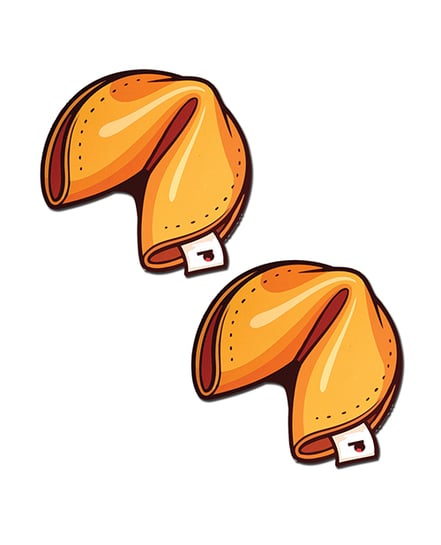 Pastease Sweet Golden Fortune Cookie - Tan O/S