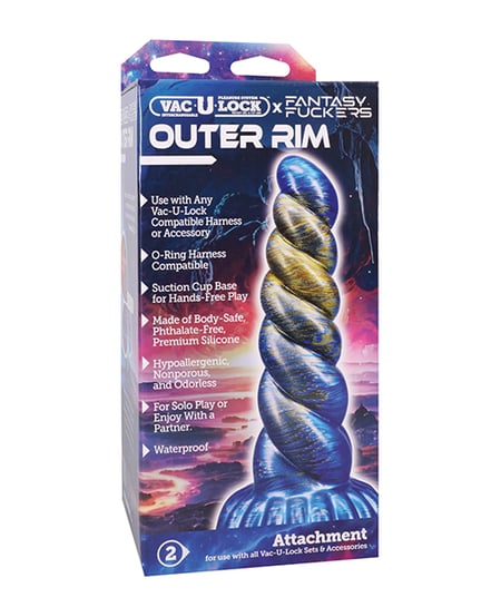 Vac-U-Lock x Fantasy Fuckers Outer Rim – Blue/Gold by Vac-U-lock product image