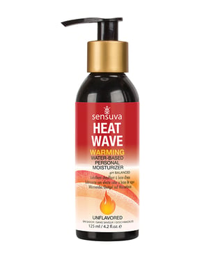 Sensuva Warming Water-Based Personal Moisturizer – Heat Wave 4 oz by Sensuva product image