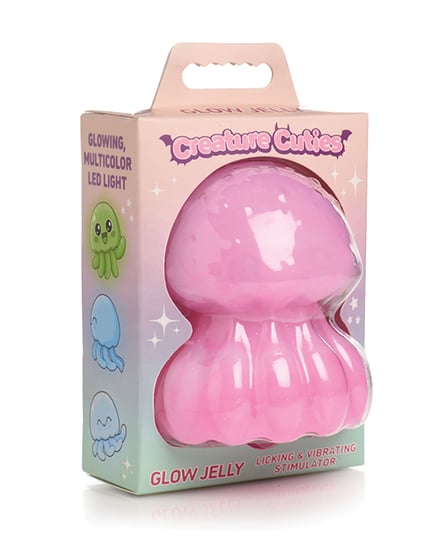 Creature Cuties Glow Jelly Licking & Vibrating Stimulator by Creature Cuties product image