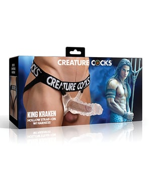 Creature Cocks King Kraken Hollow Strap-On w/Harness by Creature Cocks product image