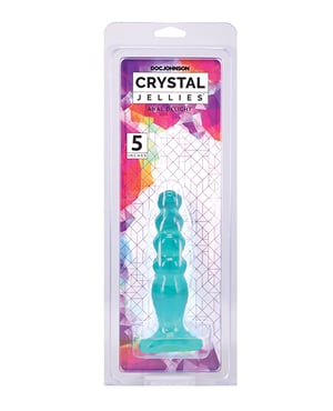 Crystal Jellies Anal Delight 5″ – Teal by Crystal Jellies product image