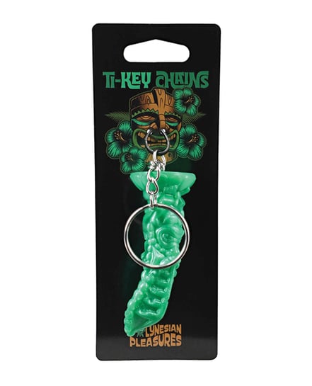 Polynesian Pleasures TI-Key Chains – Mla Mona Earth Idol – Jade by Polynesian Pleasures product image